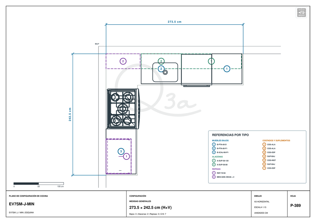 Cocina EV7SM-MIN
