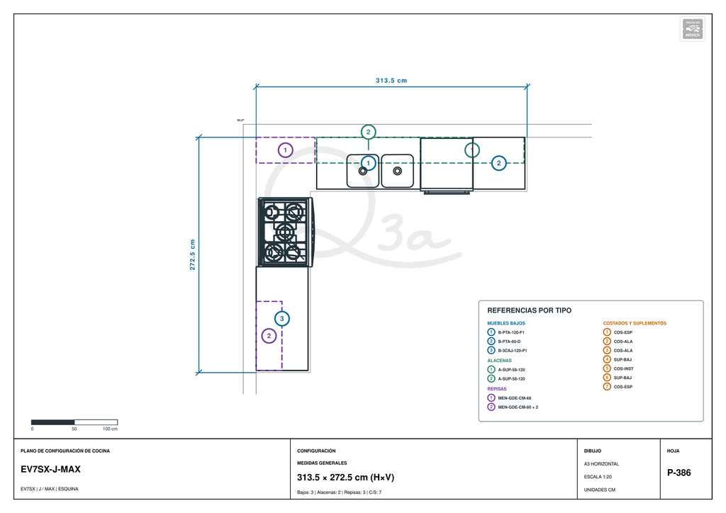 Cocina EV7SX-MAX
