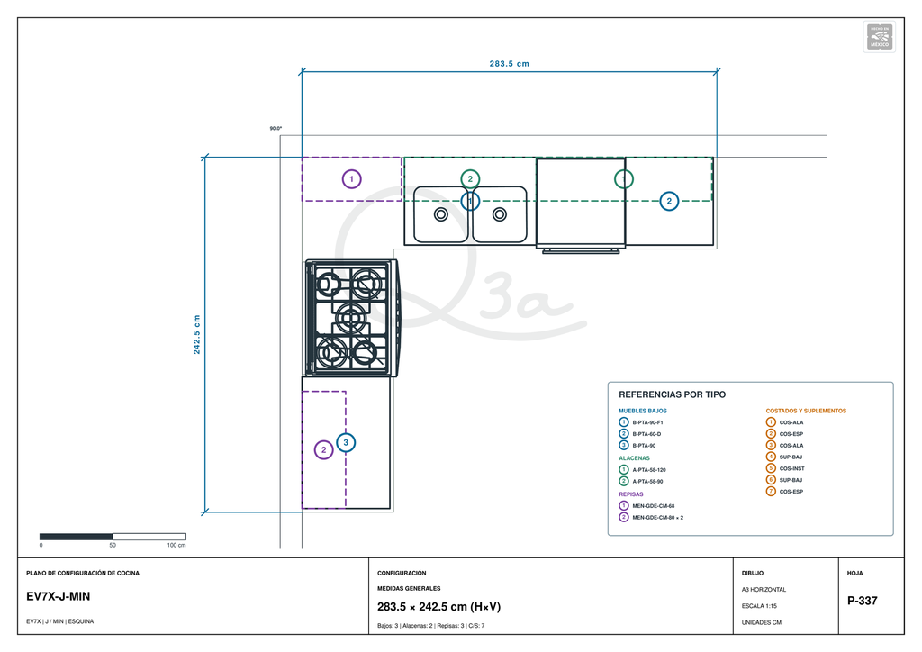 Cocina EV7X-MIN