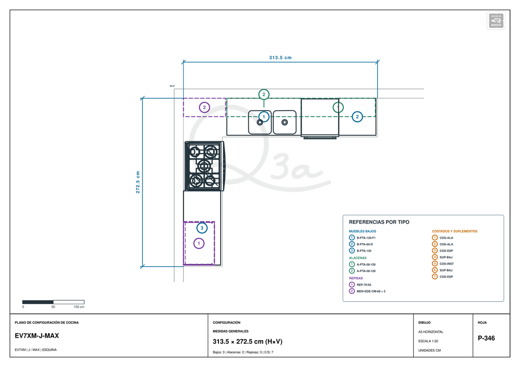 Cocina EV7XM-MAX