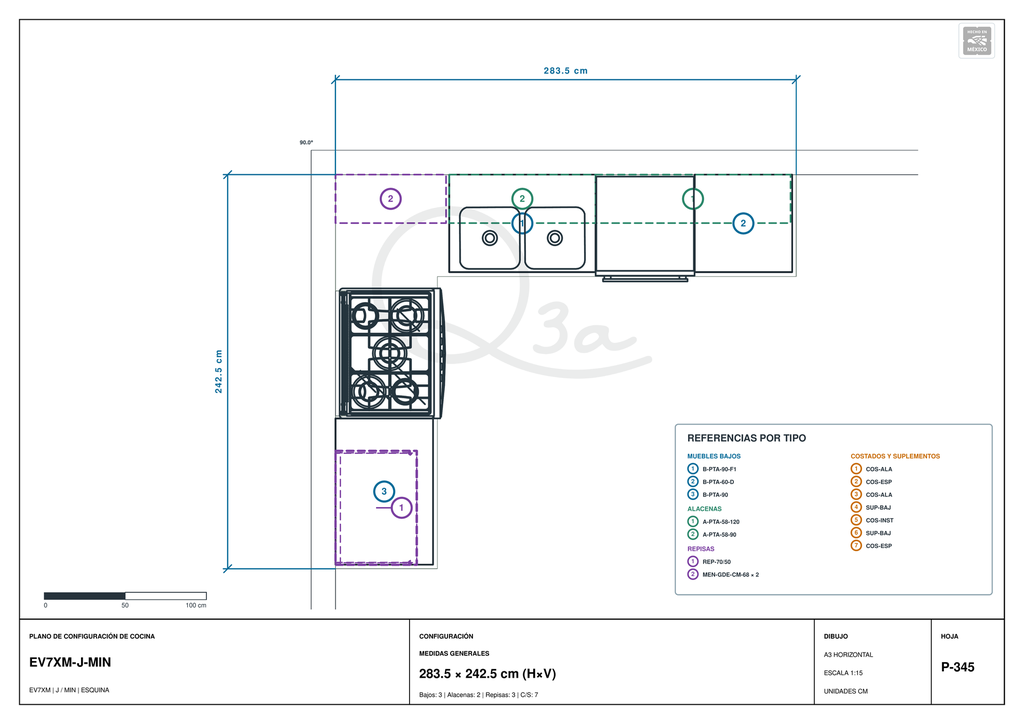 Cocina EV7XM-MIN