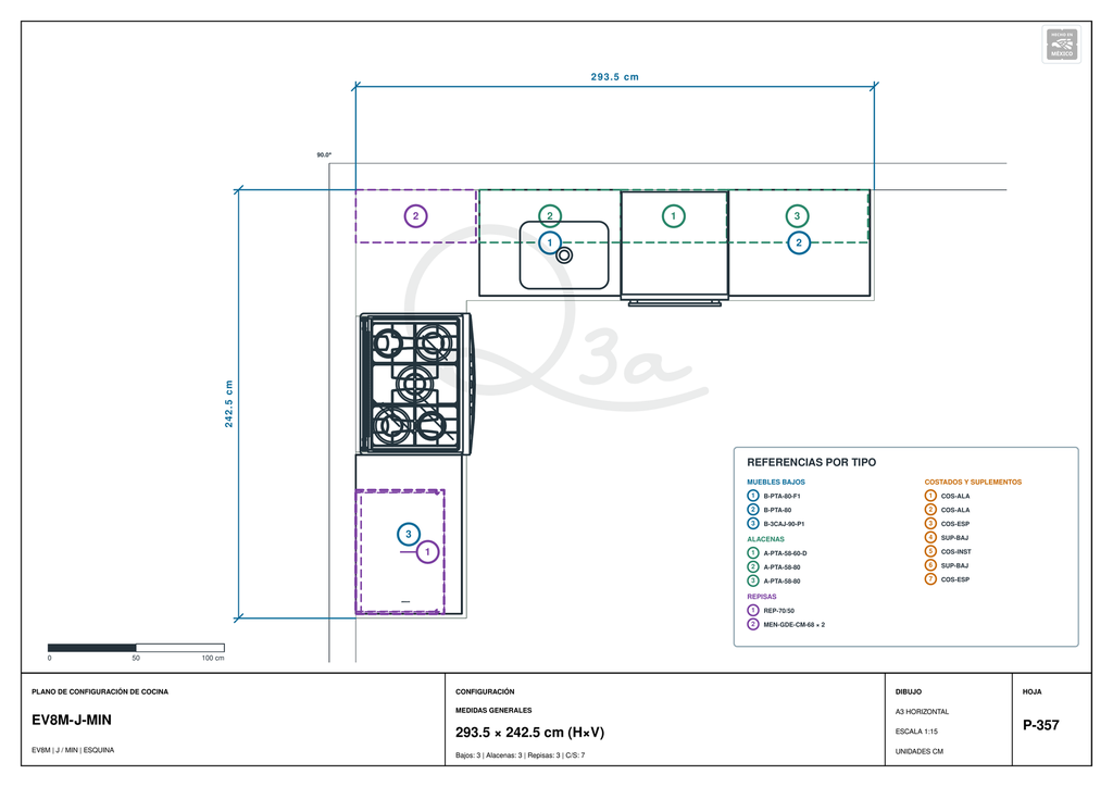 Cocina EV8M-MIN