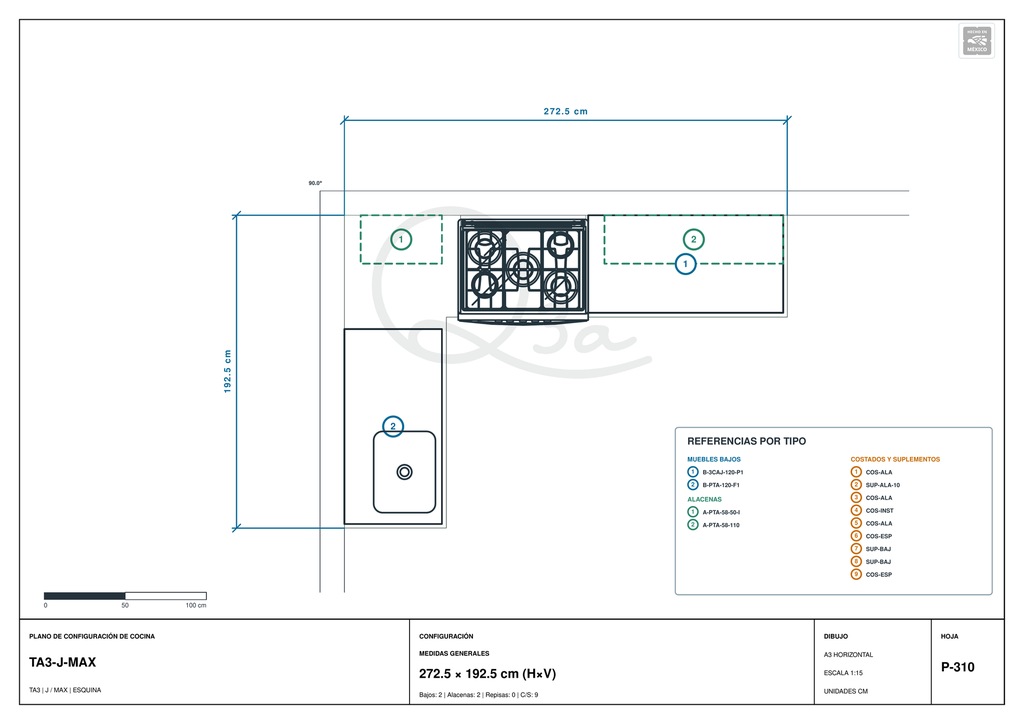 Cocina TA3-MAX