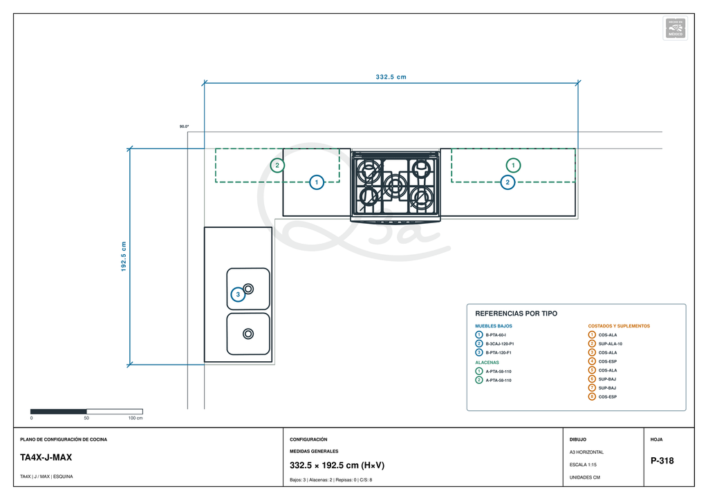 Cocina TA4X-MAX