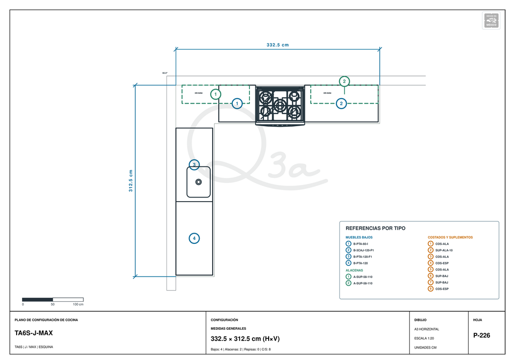 Cocina TA6S-MAX