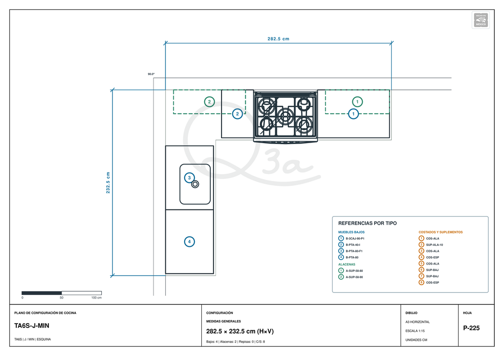 Cocina TA6S-MIN