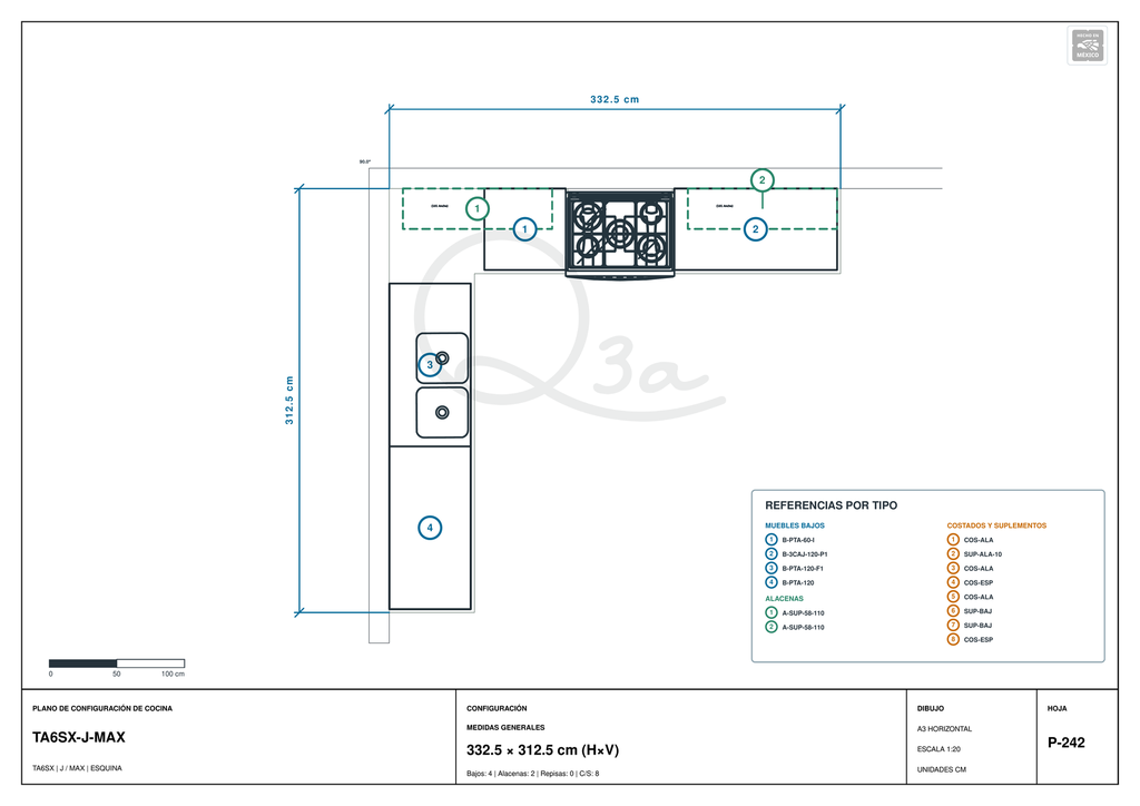 Cocina TA6SX-MAX
