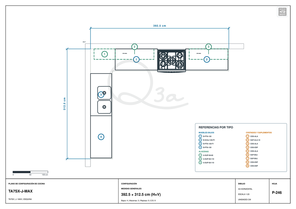 Cocina TA7SX-MAX