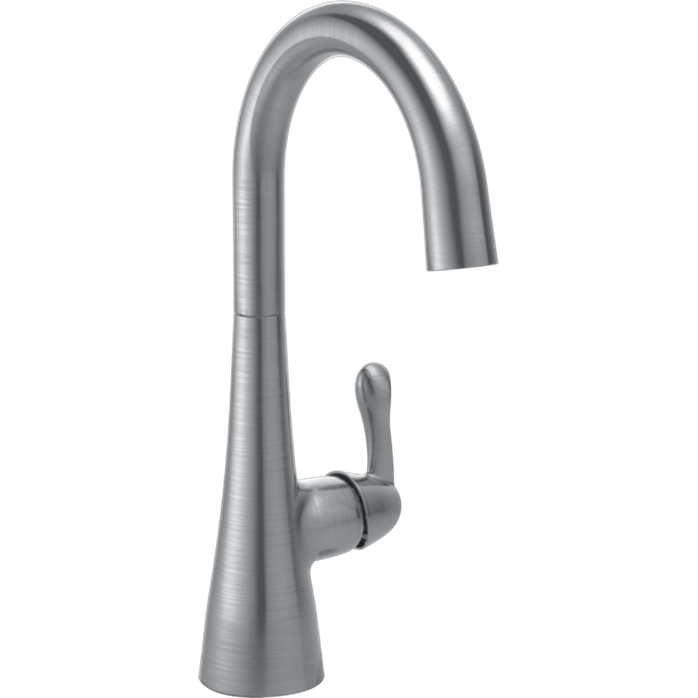 [1953LF-AR] GRIFO MONOMANDO DELTA DE COCINA ACABADO CEPILLADO - DISEÑO ALTO