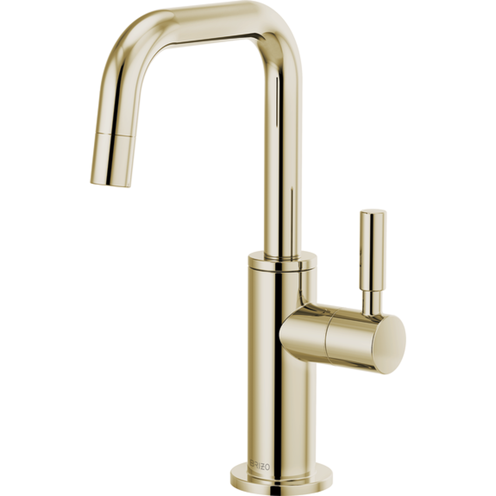 GRIFO DE BEBIDAS MONOMANDO ALTO BRIZO SOLNA NÍQUEL PULIDO