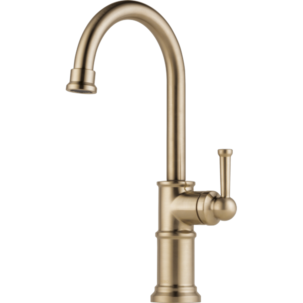 GRIFO DE COCINA MONOMANDO BRIZO ARTESSO ALTO DORADO 1 ORIFICIO