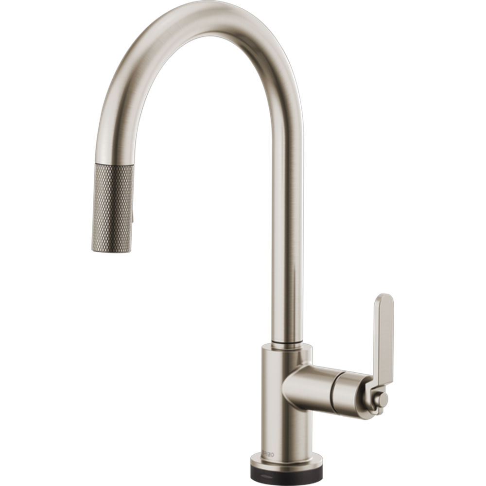 GRIFO BRIZO LITZE CROMO SMARTTOUCH CAÑO CURVO MANIJA INDUSTRIAL