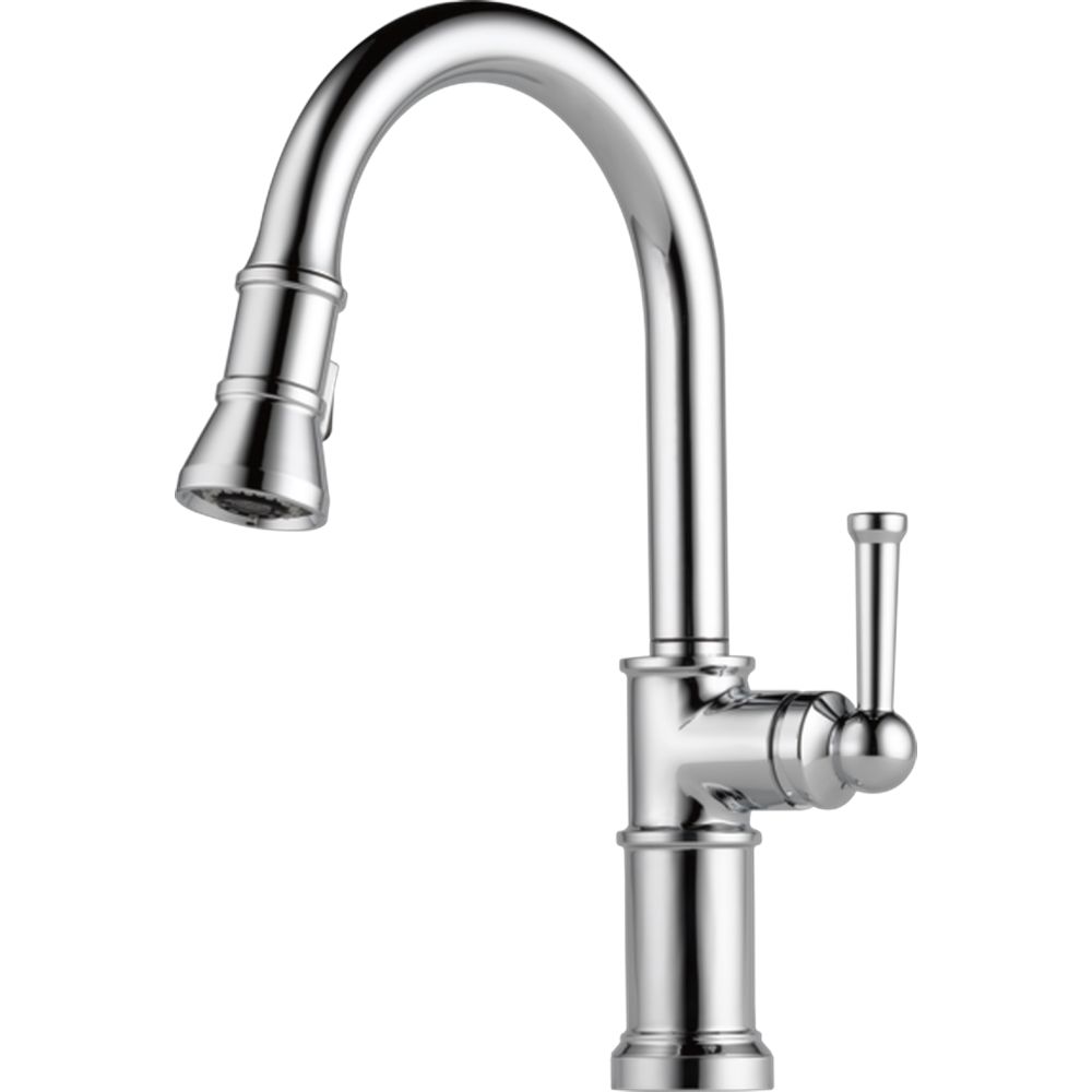 GRIFO COCINA MONOMANDO BRIZO ARTESSO EXTRAÍBLE CROMO 1 ORIFICIO