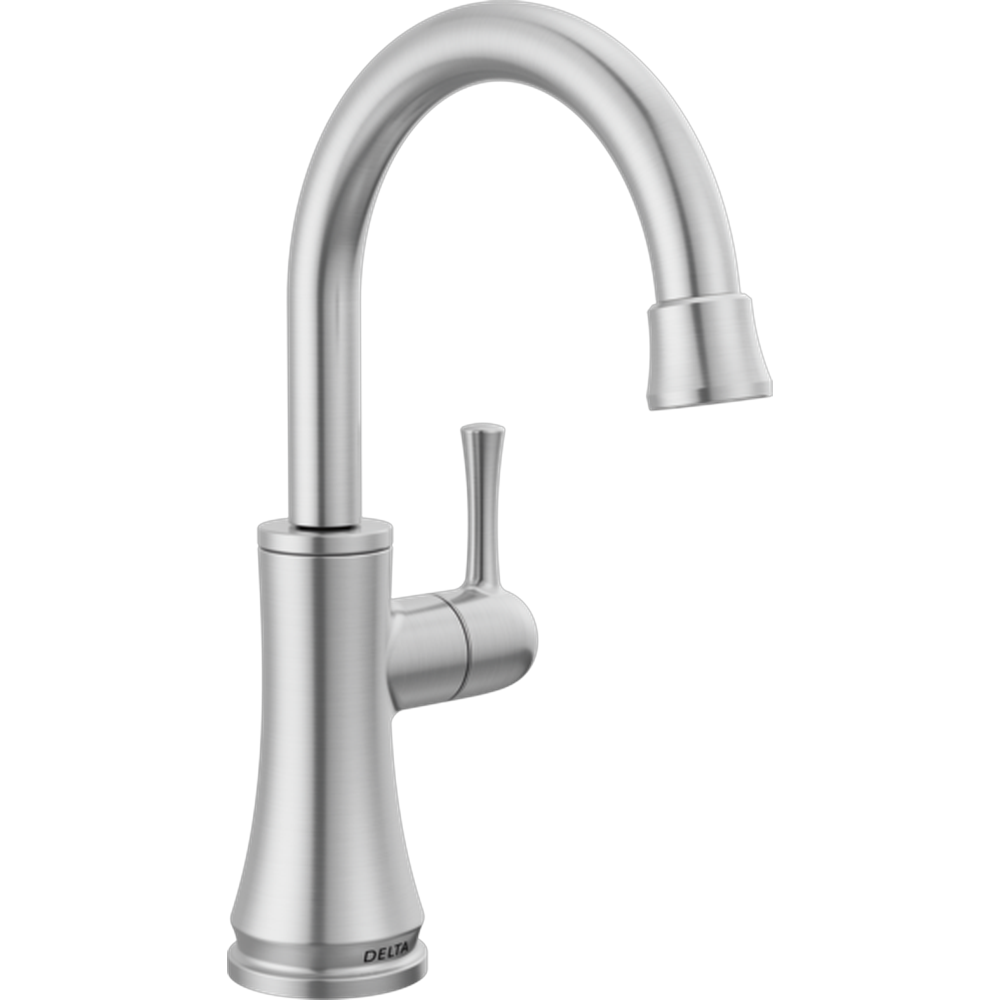 [1920-AR-DST] GRIFO DE COCINA DELTA MONOMANDO TRANSICIONAL ALTO CROMO ACABADO CEPILLADO ÁRTICO