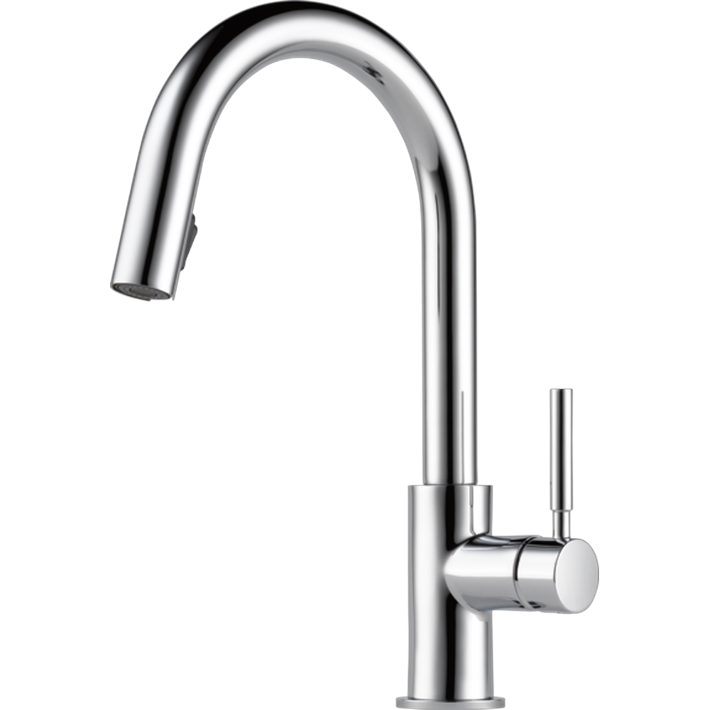 GRIFO DE COCINA BRIZO SOLNA CROMO MONOMANDO EXTRAÍBLE