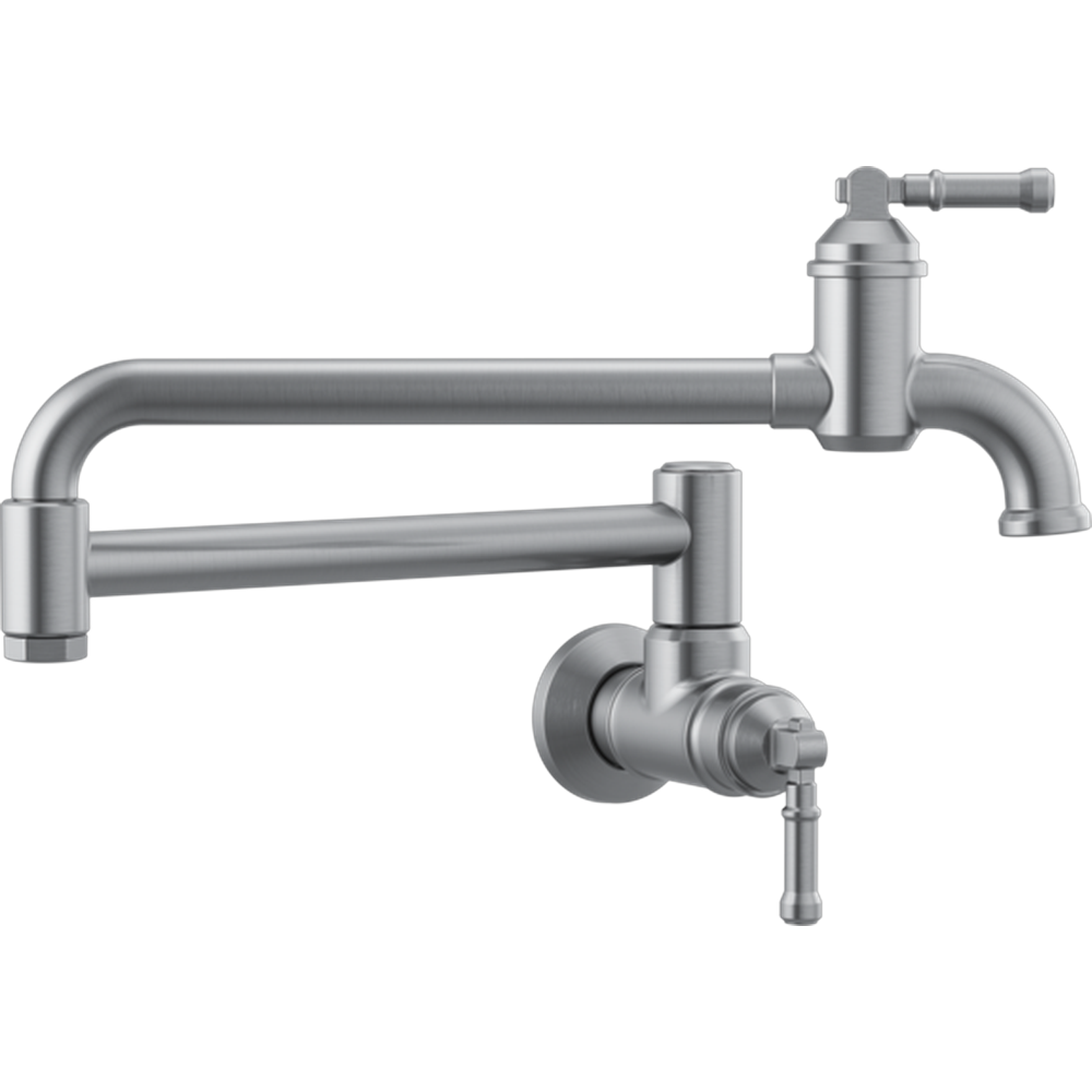 [1190LFL-AR] DELTA BRODERICK GRIFO PARA LLENADO DE OLLAS MONTADO EN PARED CROMO