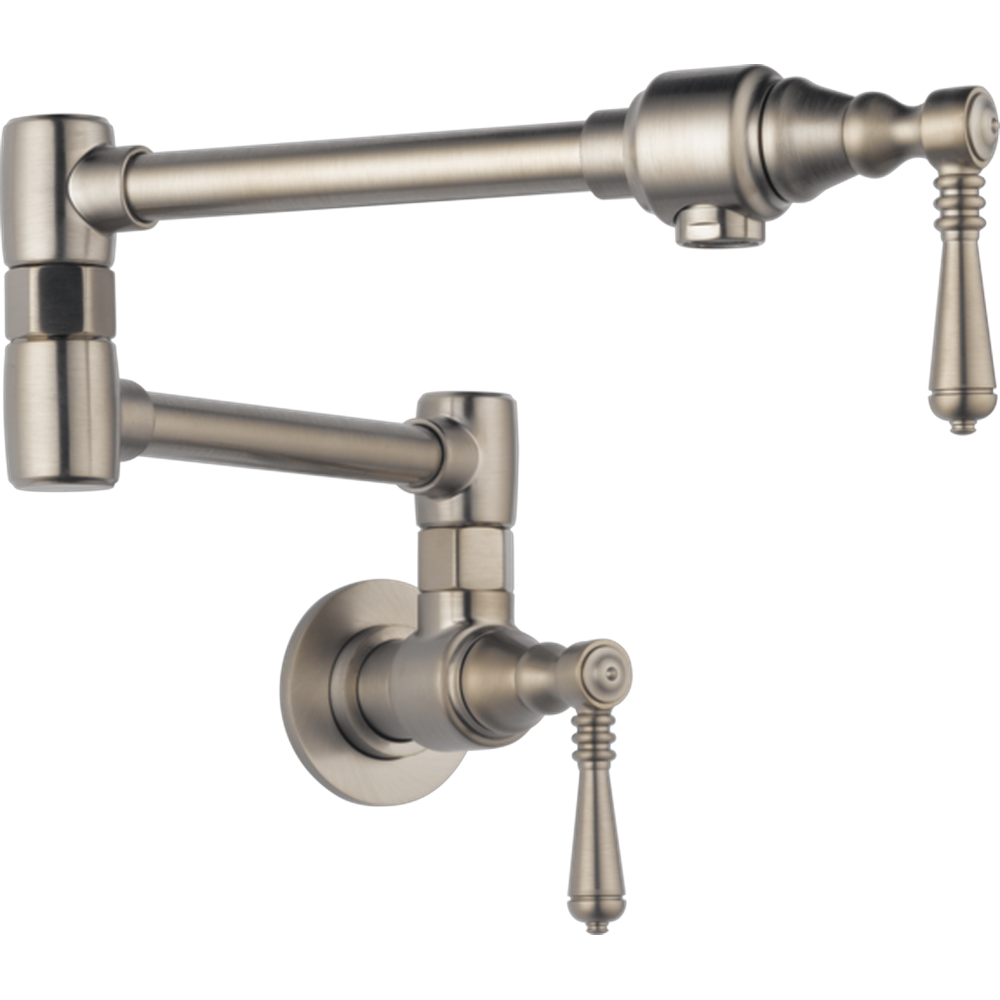 GRIFO DE LLENADO DE OLLAS PARA PARED DE ARTICULACIÓN DOBLE