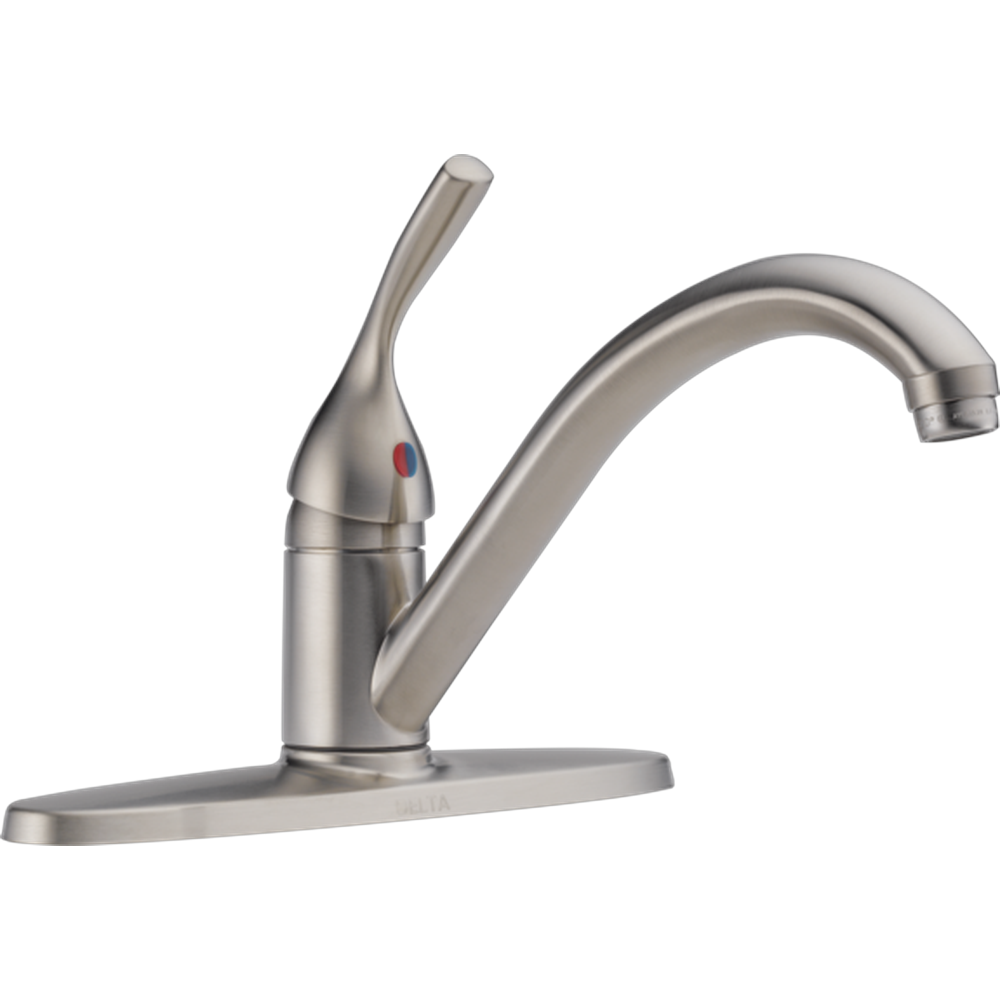 [100-SS-DST] GRIFO DE COCINA MONOMANDO DELTA SERIE 100 EN CROMO