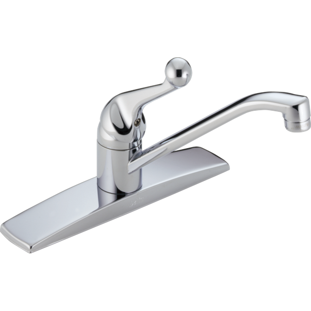 [100LF-WF] GRIFO DE COCINA MONOMANDO CROMADO DELTA PARA 3 ORIFICIOS