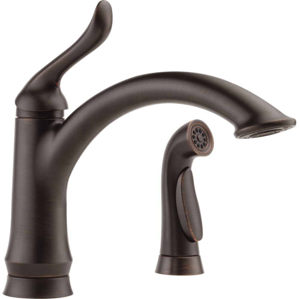 [4453-RB-DST] GRIFO MONOMANDO DELTA LINDEN CAFE CON ROCIADOR EXTRAÍBLE ALTO Y MONTAJE EN CUBIERTA