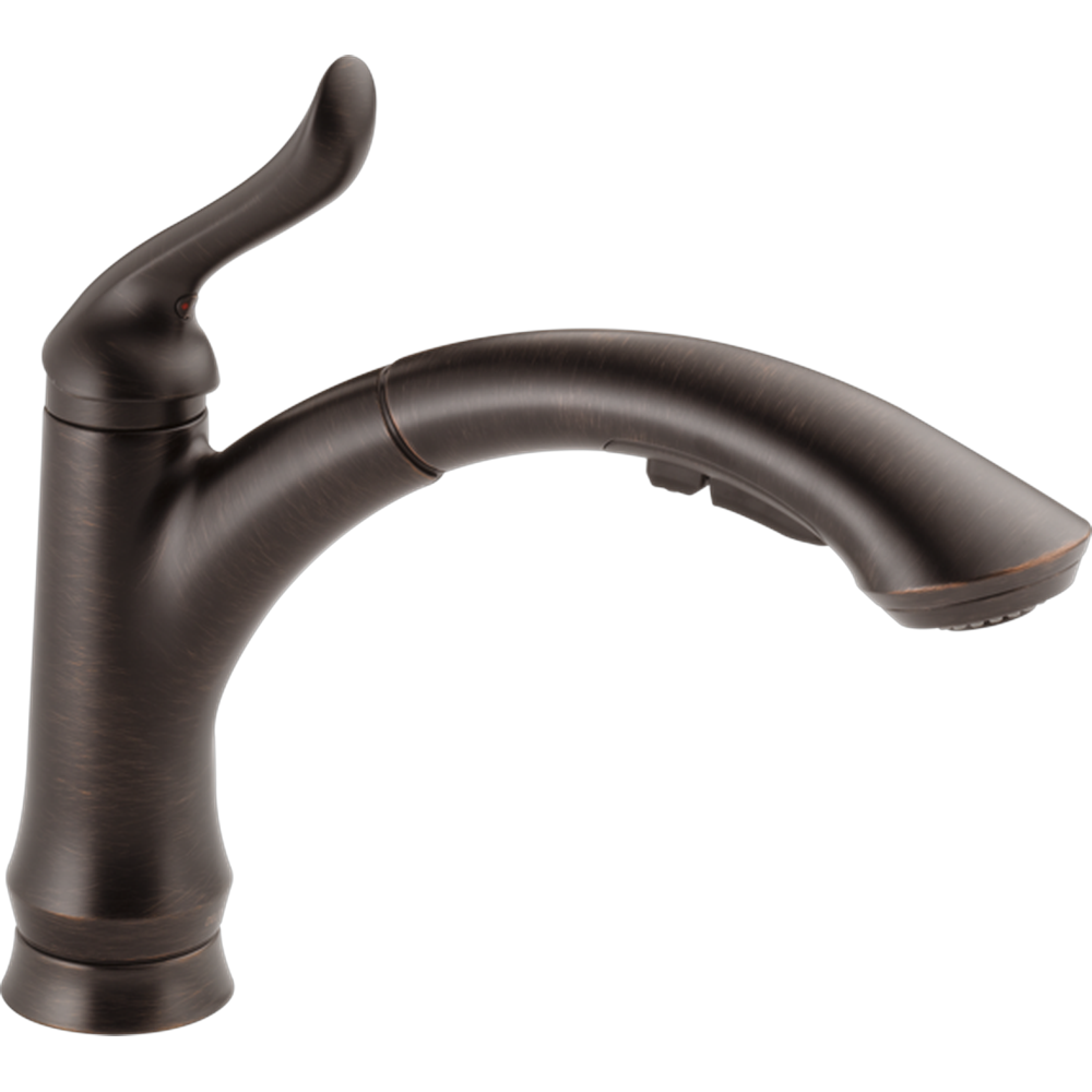 [4353-RB-DST] GRIFO DE COCINA MONOMANDO EXTRAÍBLE EFICIENTE EN AGUA DELTA CAFÉ