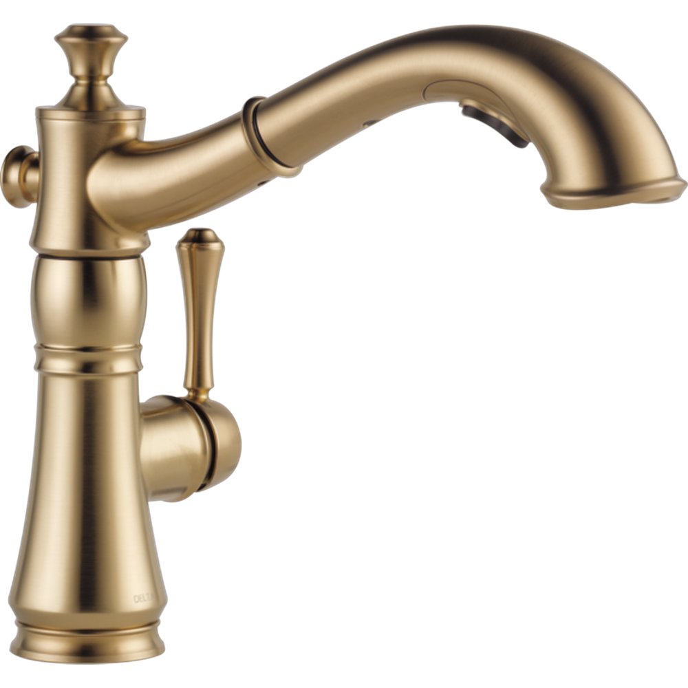 [4197-CZ-DST] GRIFO DE COCINA MONOMANDO EXTRAÍBLE DELTA CASSIDY BRONCE CHAMPAGNE