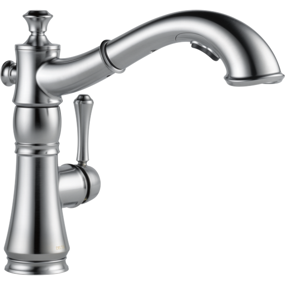 [4197-AR-DST] GRIFO DE COCINA MONOMANDO EXTRAÍBLE DELTA CROMO ALTO