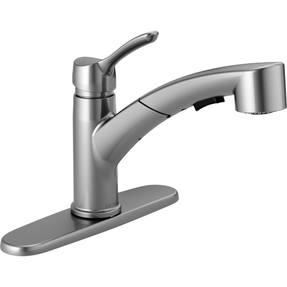 [4140-ARTP-DST] GRIFO COCINA DELTA COLLINS CROMO PULL-OUT MANIJA ÚNICA