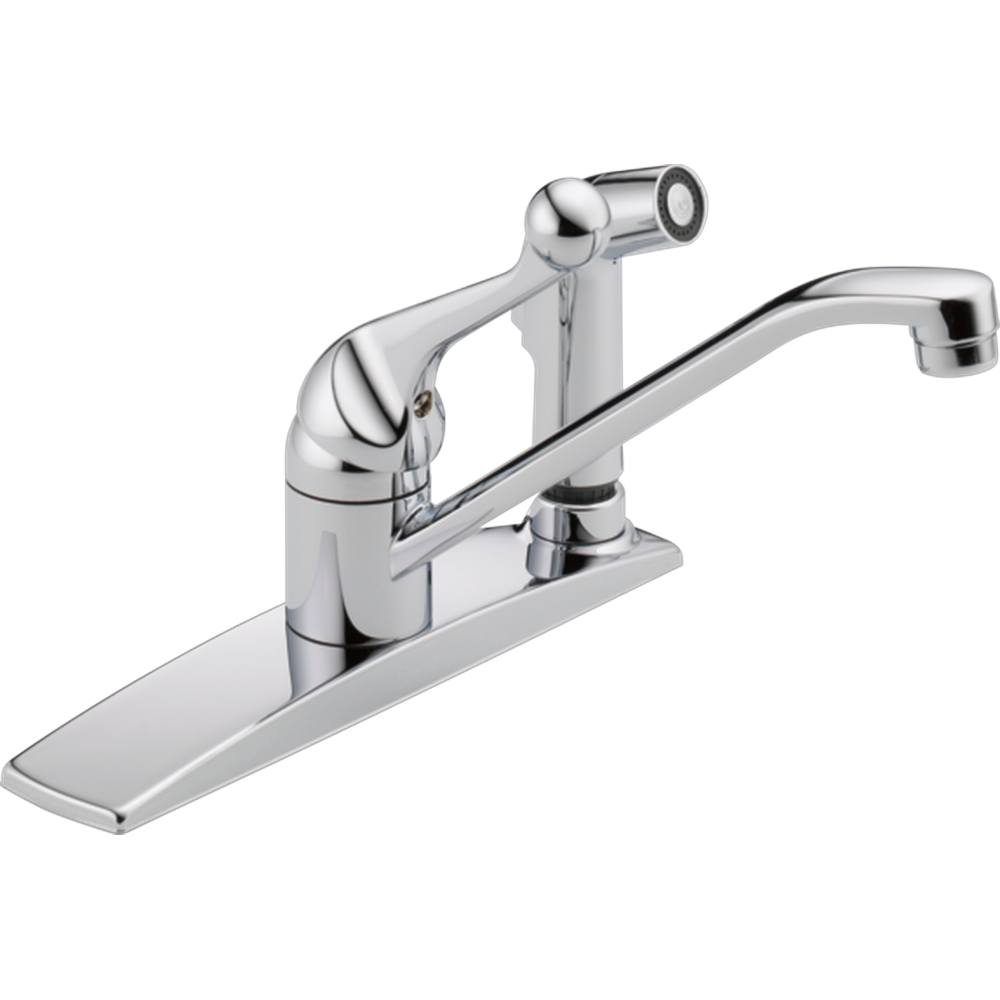 [300LF-WF] GRIFO DE COCINA MONOMANDO DELTA SERIE 300 CON ROCIADOR EXTRAÍBLE CROMO