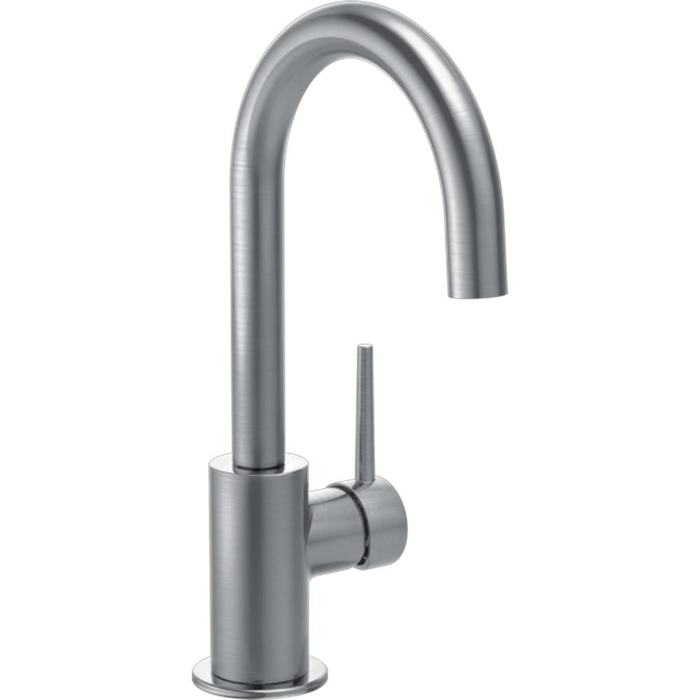 [1959LF-AR] GRIFO MONOMANDO CROMADO PARA COCINA DELTA ORIFICIOS PARA INSTALACIÓN