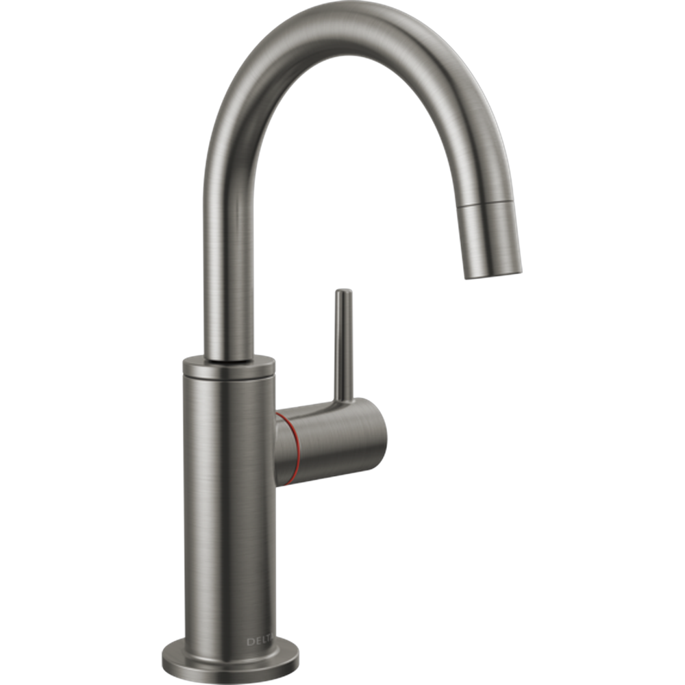 [1930LF-H-KS] DISPENSADOR AGUA CALIENTE REDONDO DELTA CONTEMPORÁNEO NEGRO