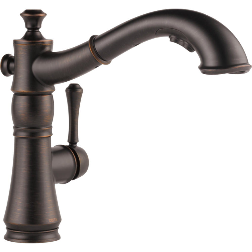 GRIFO DE COCINA MONOMANDO EXTRAÍBLE BRONCE VENECIANO DELTA