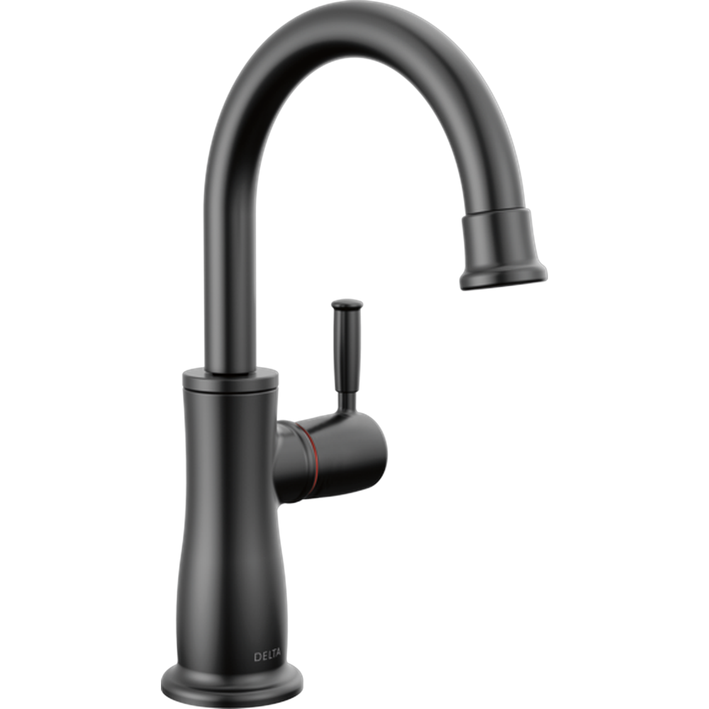GRIFO DE AGUA CALIENTE INSTANTÁNEA DELTA TRADICIONAL NEGRO MATE