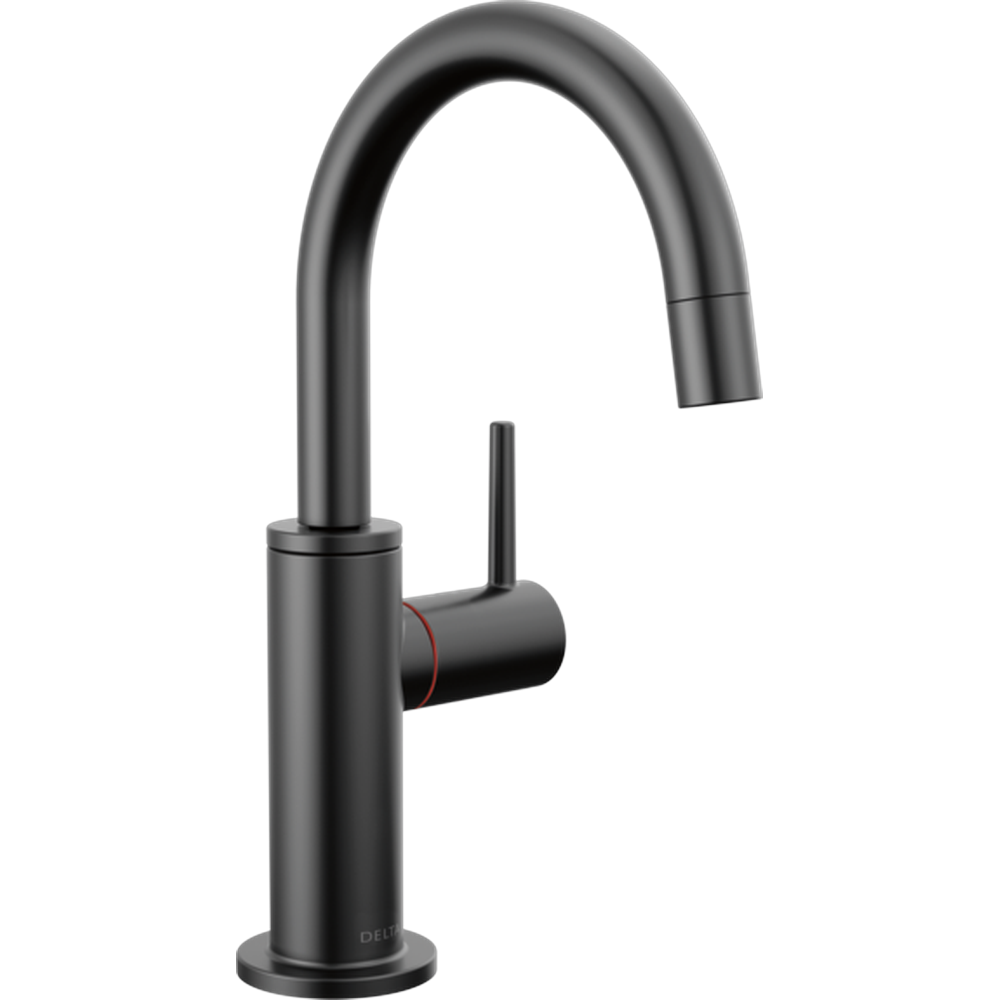 DISPENSADOR DE AGUA CALIENTE DELTA CONTEMPORÁNEO REDONDO NEGRO