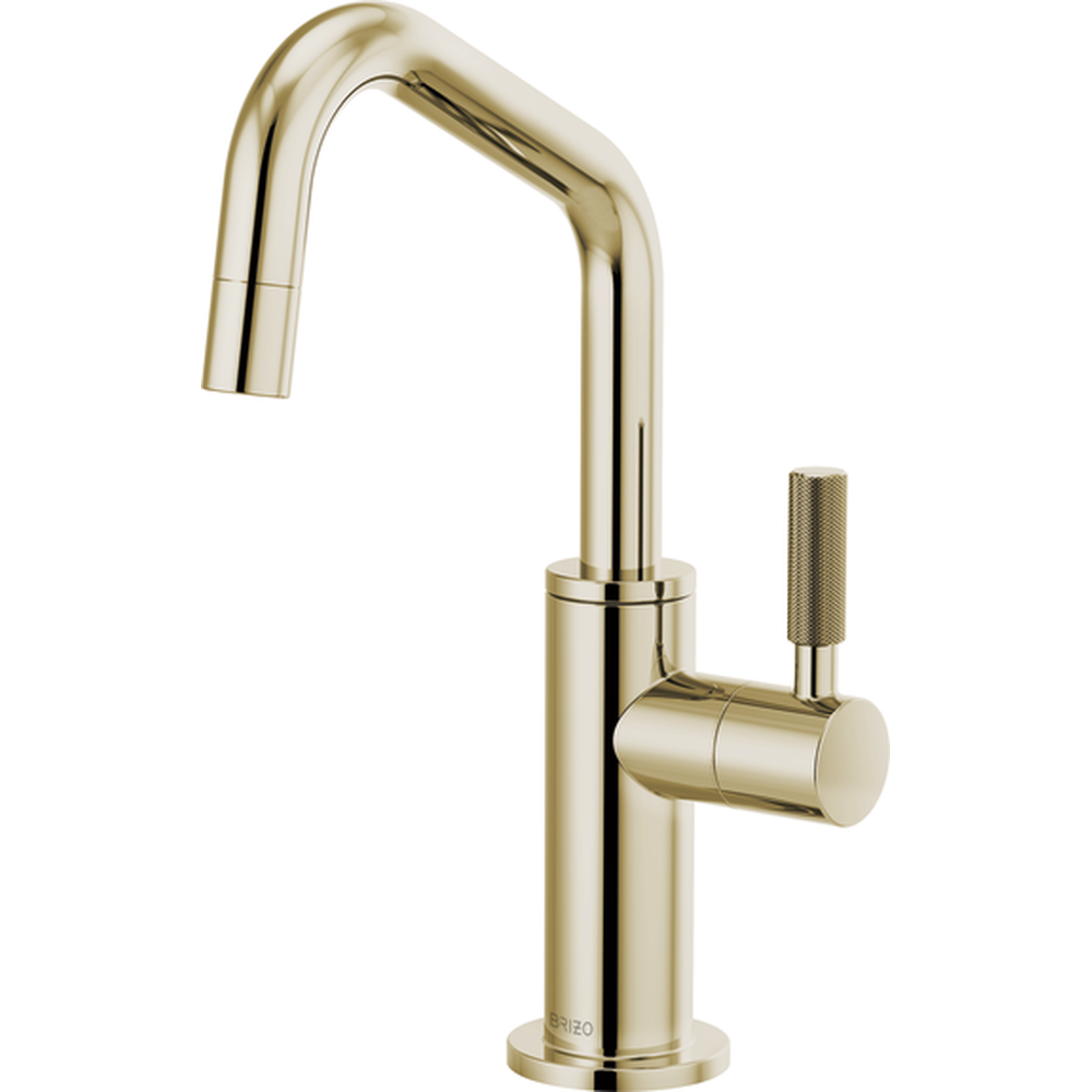 [61363LF-C-PN] BRIZO LITZE GRIFO MONOMANDO NÍQUEL BRILLANTE BOQUILLA ANGULAR COCINA BAR