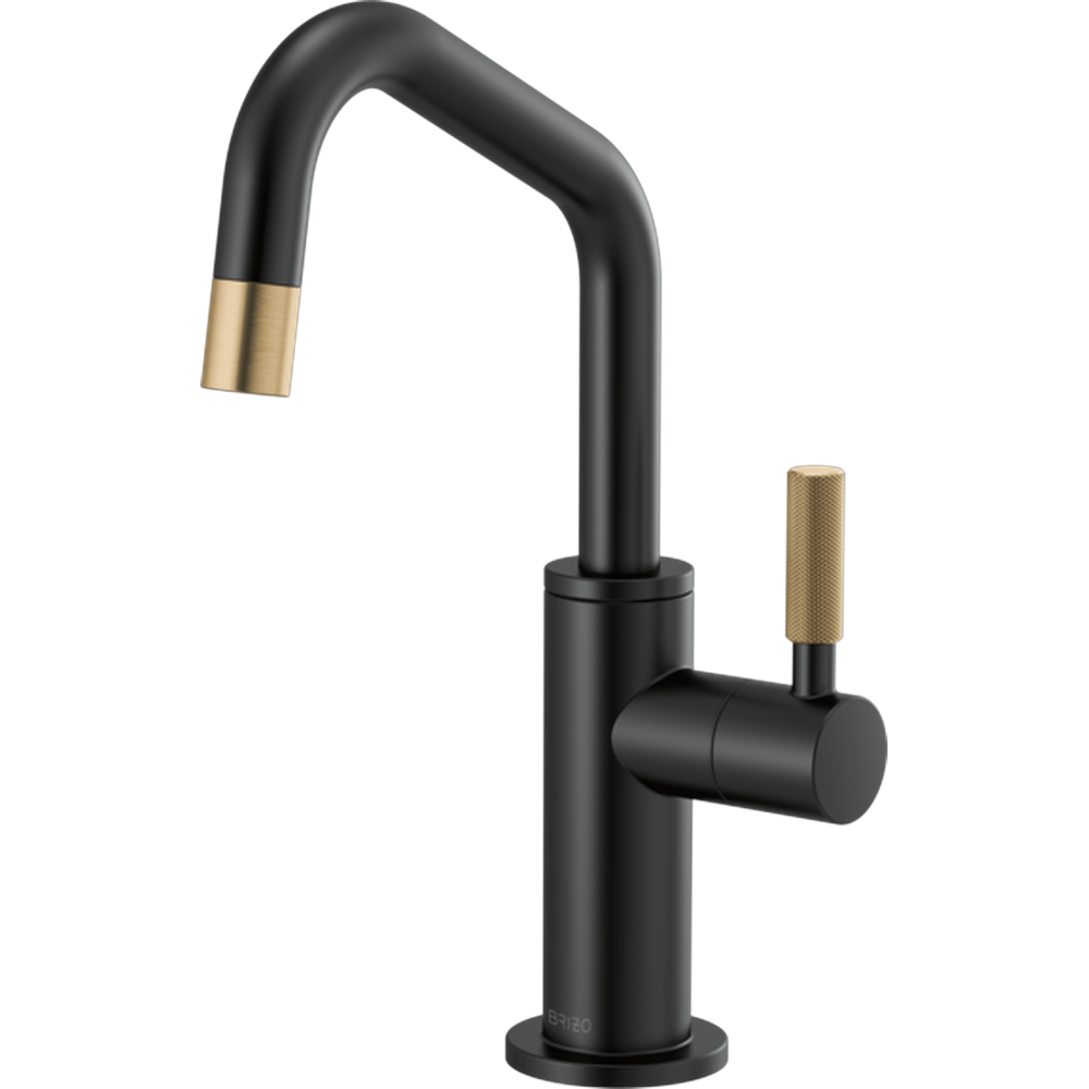 GRIFO MONOMANDO BRIZO LITZE® MATE DORADO PARA BEBIDAS - ACABADO DE LUJO