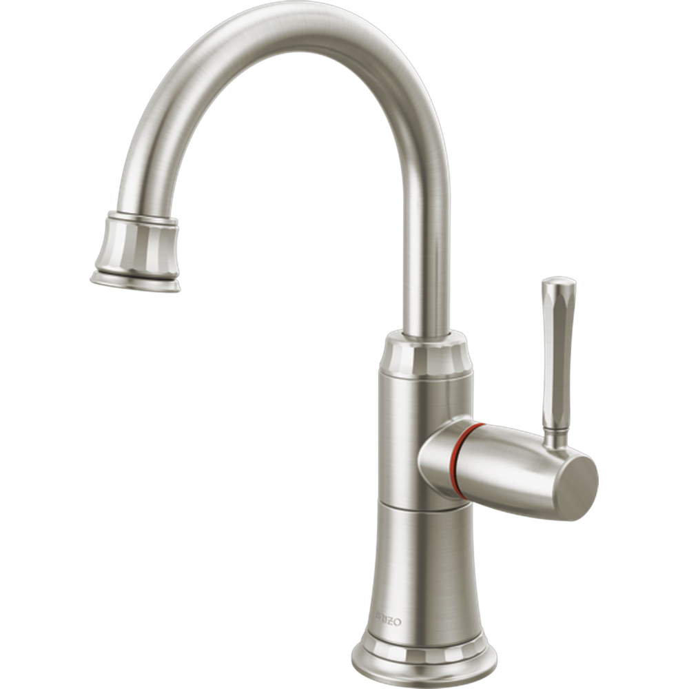 [61358LF-H-SS] GRIFO DE COCINA MONOMANDO BRIZO THE TULHAM AGUA CALIENTE CROMO