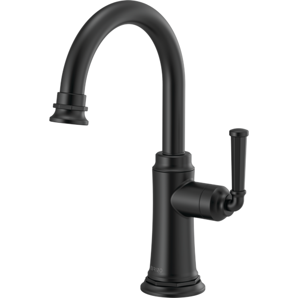 GRIFO MONOMANDO飲料 BRIZO ROOK NEGRO MATE PARA COCINA DE BAR