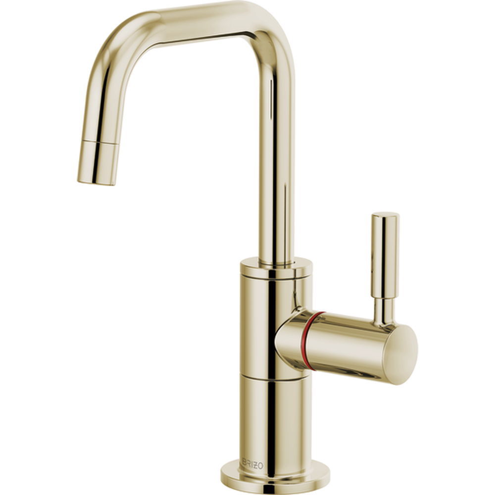[61365LF-H-PN] GRIFO DE COCINA MONOMANDO BRIZO SOLNA® NÍQUEL PULIDO SPOUT CUADRADO
