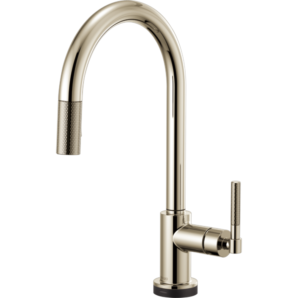 [64043LF-PN] BRIZO LITZE GRIFO COCINA PULL-DOWN SMARTTOUCH NIQUEL ALTO 1 MANIJA 1 ORIFICIO