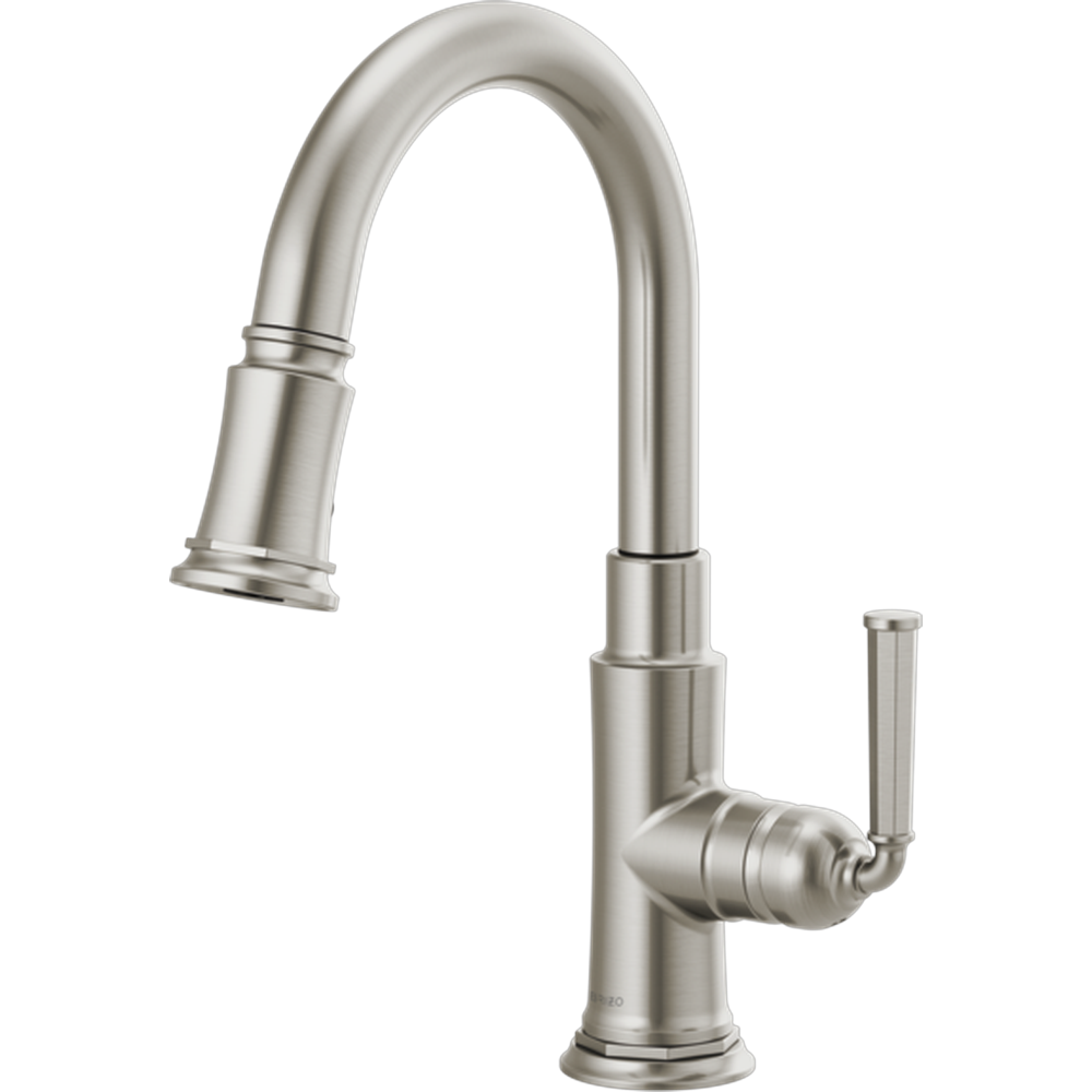 [63974LF-SS] GRIFO DE COCINA BRIZO ROOK PULL-DOWN CROMADO DE 1 MANIJA Y 1 ORIFICIO