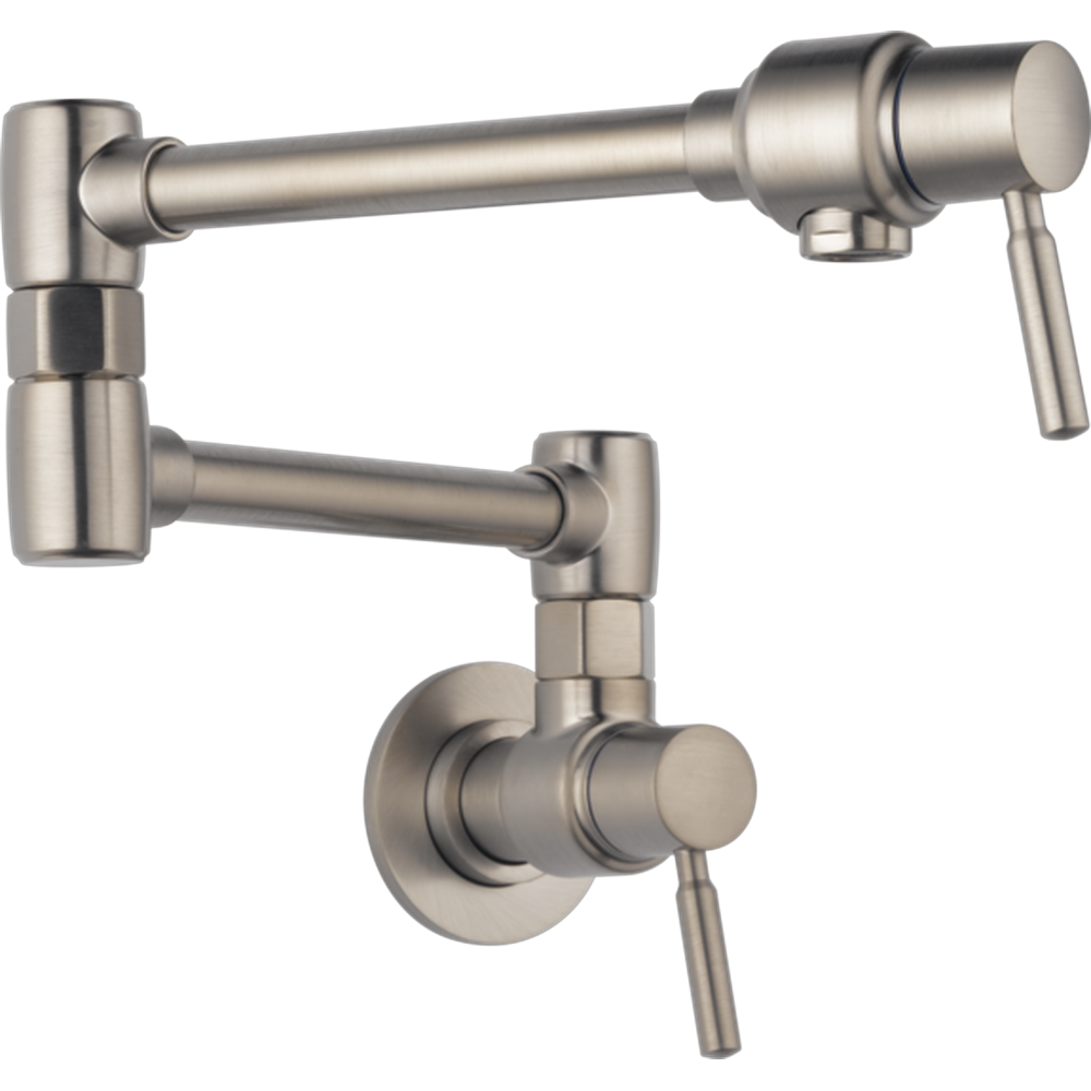 [62820LF-SS] GRIFO DE COCINA BRIZO EURO POT FILLER PARA PARED CROMO