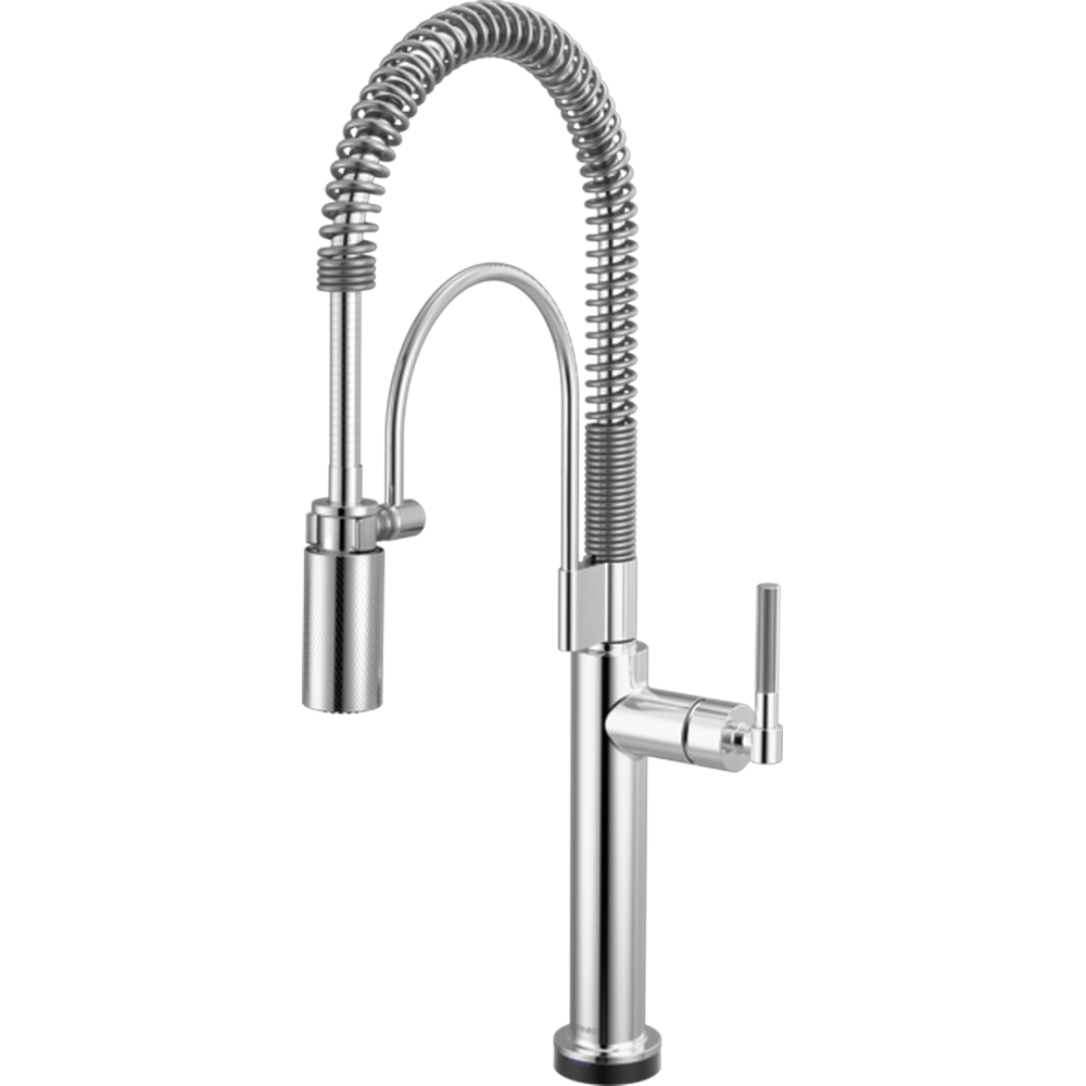 GRIFO DE COCINA SEMI-PROFESIONAL BRIZO LITZE SMARTTOUCH CON MANIJA ESTRIADA