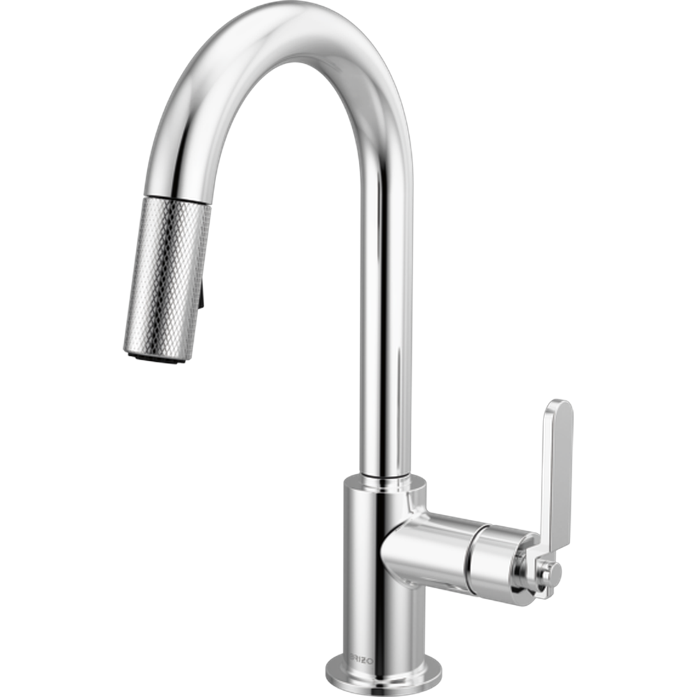 [63944LF-PC] GRIFO MONOMANDO BRIZO LITZE® DE PREPARACIÓN CON BOQUILLA DE ARCO Y MANIJA INDUSTRIAL