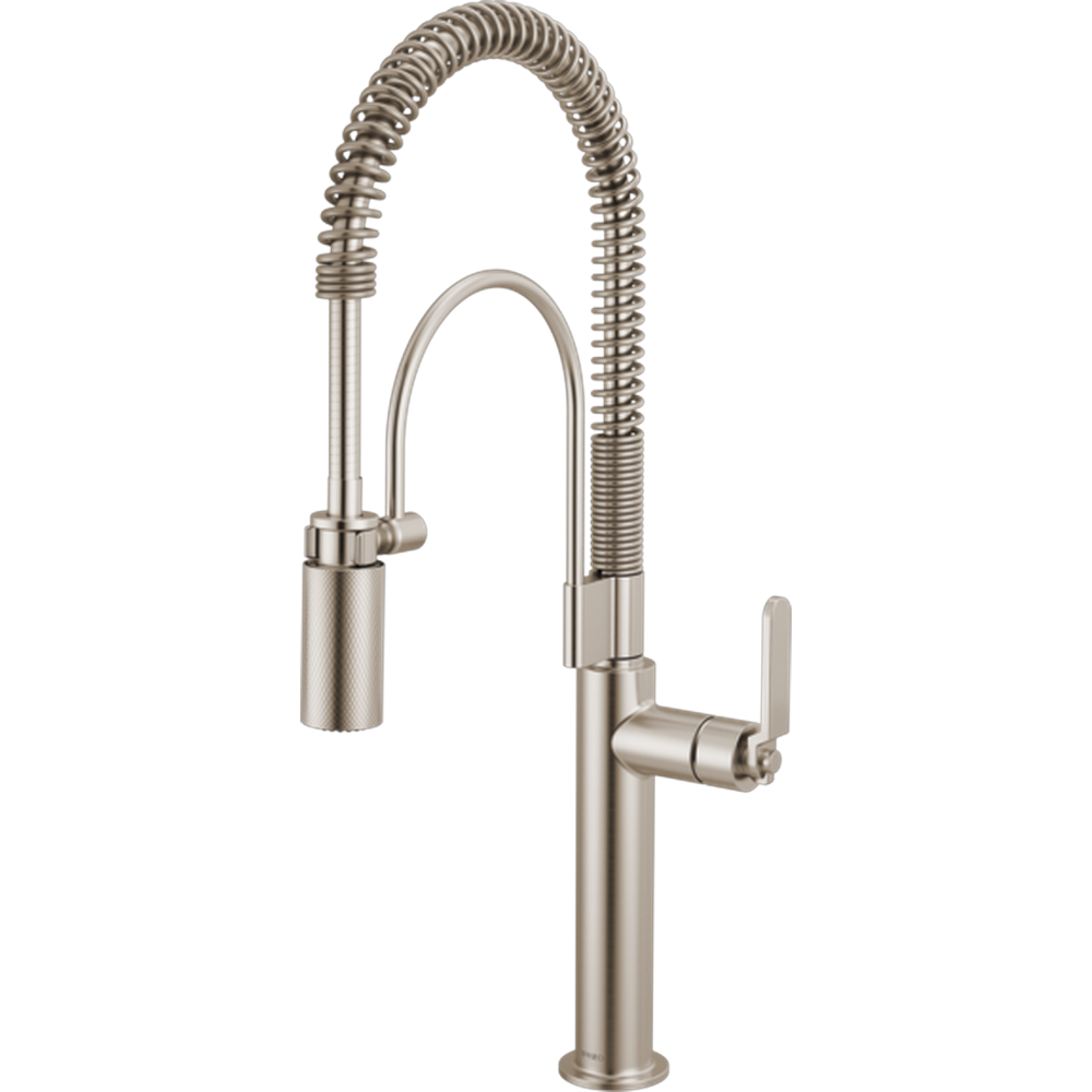 [63344LF-SS] GRIFO DE COCINA SEMI-PROFESIONAL BRIZO LITZE CON MANIJA INDUSTRIAL