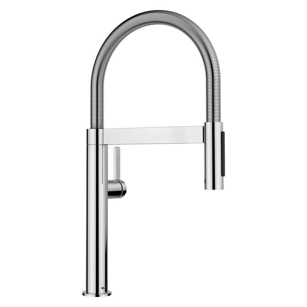 [527480] GRIFO COCINA BLANCO MINIMALISTA EXTRAÍBLE 1.5 GPM CROMO