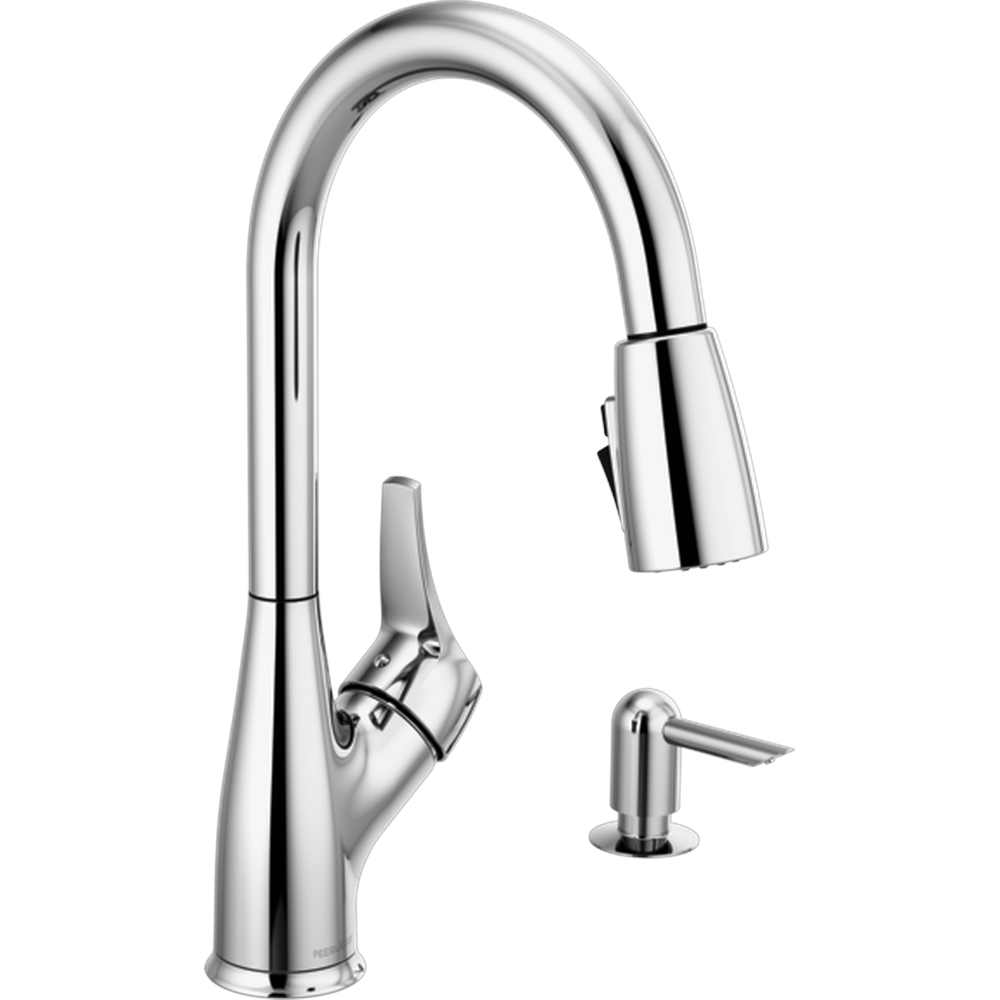 [P7901LF-SD-W] GRIFO DE COCINA PEERLESS APEX MONOMANDO EXTRAÍBLE (Chrome)