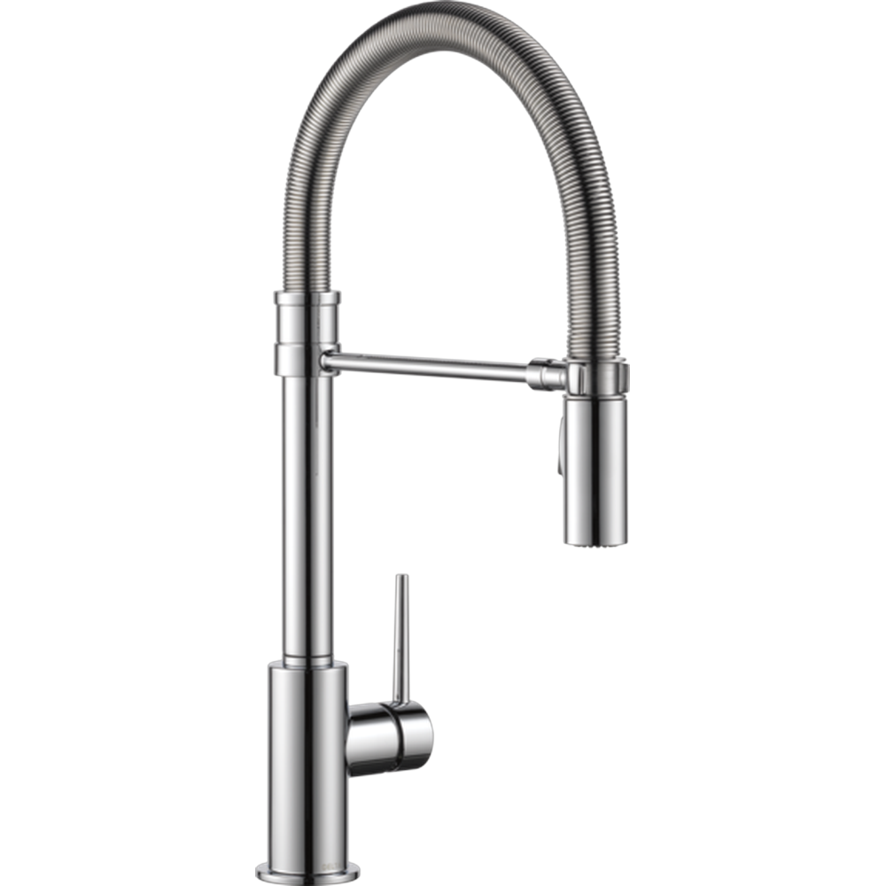 GRIFO DE COCINA MONOMANDO DELTA TRINSIC EXTENSIBLE CON MUELLE