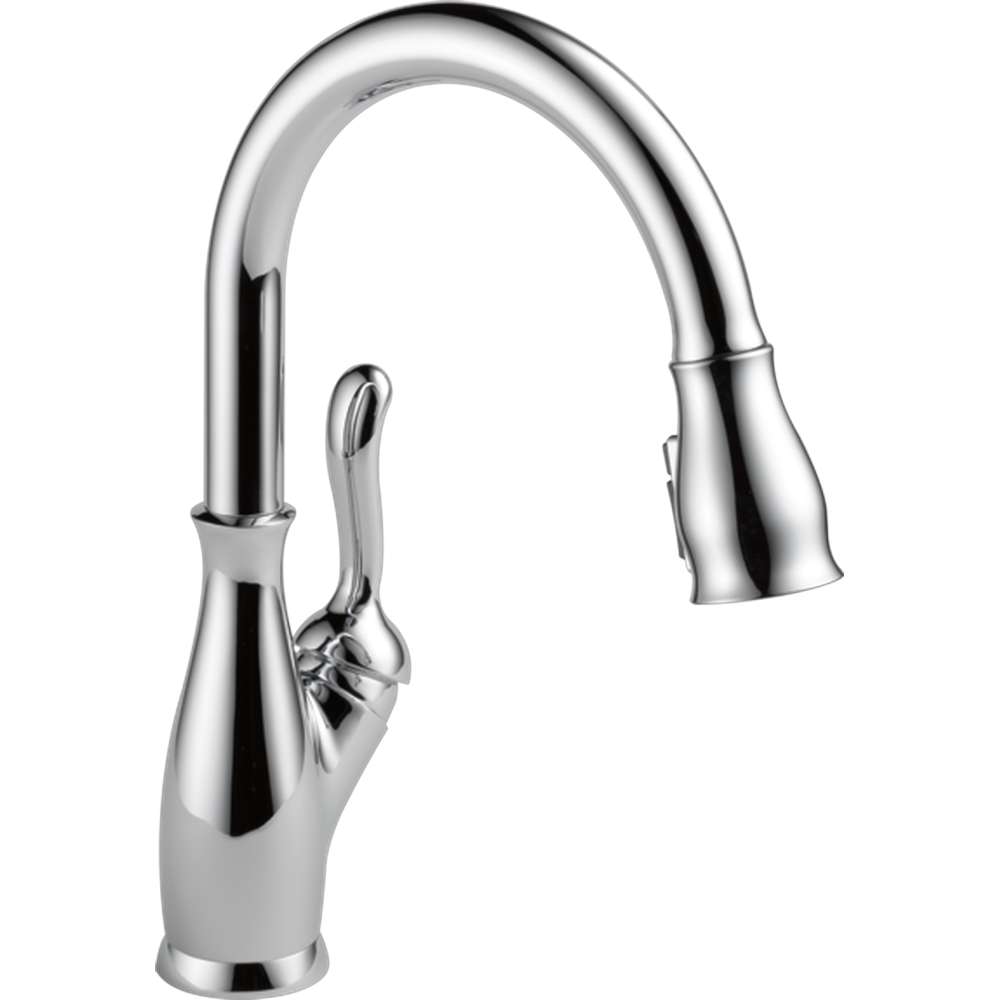 [9178-DST] GRIFO DE COCINA MONOMANDO DELTA LELAND CON ROCIADOR EXTRAÍBLE Y TECNOLOGÍA SHIELDSPRAY (Chrome)