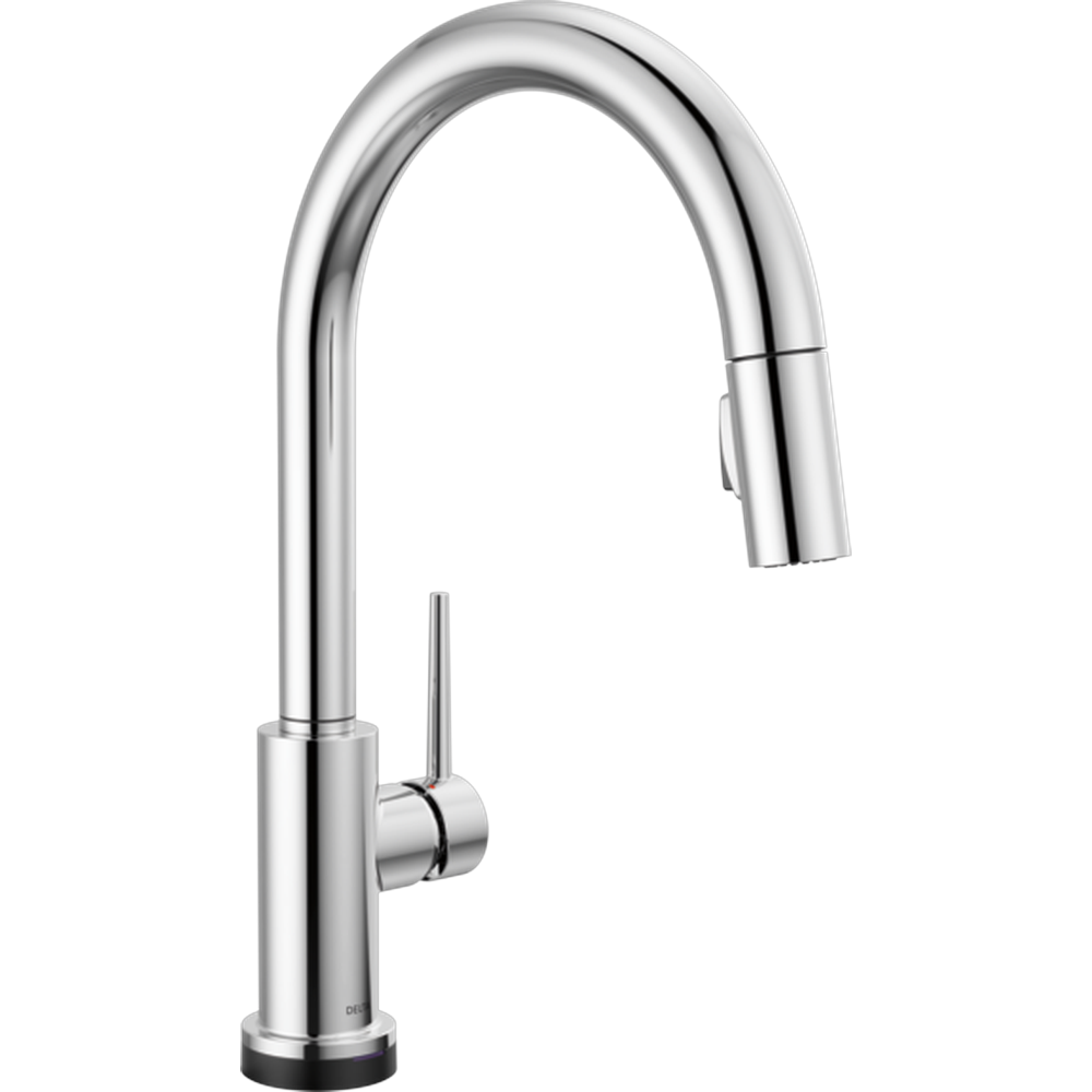 GRIFO DE COCINA MONOMANDO DELTA TRINSIC CON TECNOLOGÍA TÁCTIL PULL-DOWN